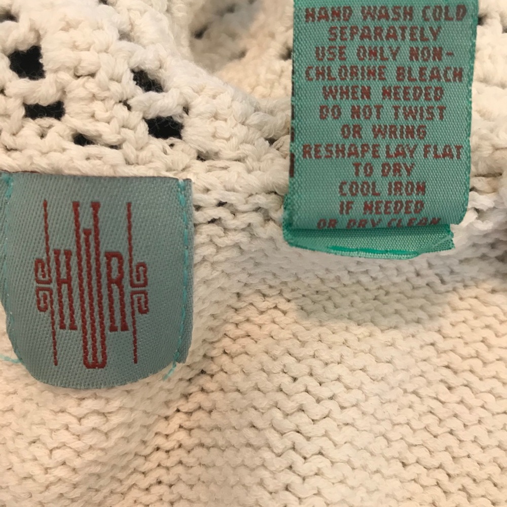 Anthropologie HRW ivory cardigan XS - Picture 7 of 10